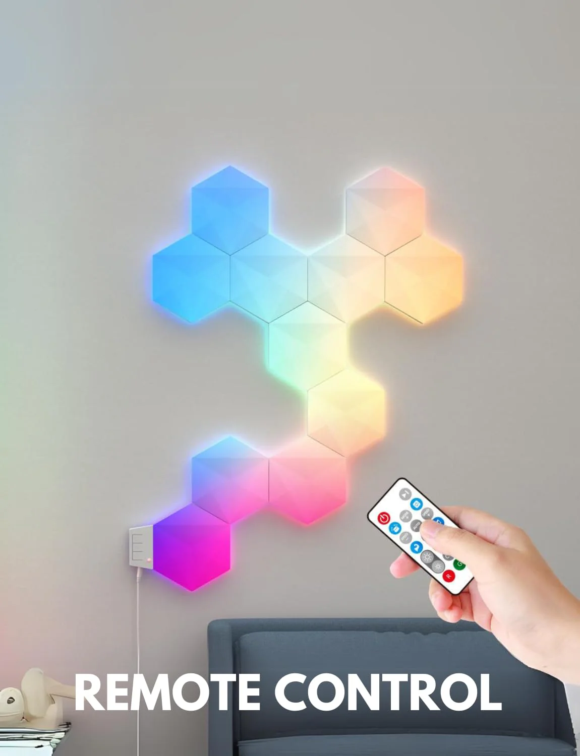 Apex Hexagon Light(RGBIC)(Big Hexagon) - Image 6