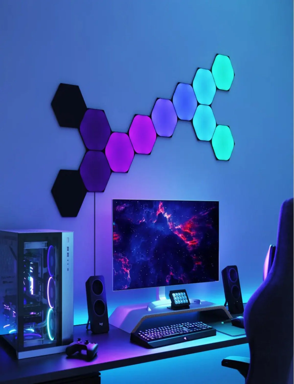 Apex Hexagon Light(RGBIC)(Big Hexagon) - Image 7