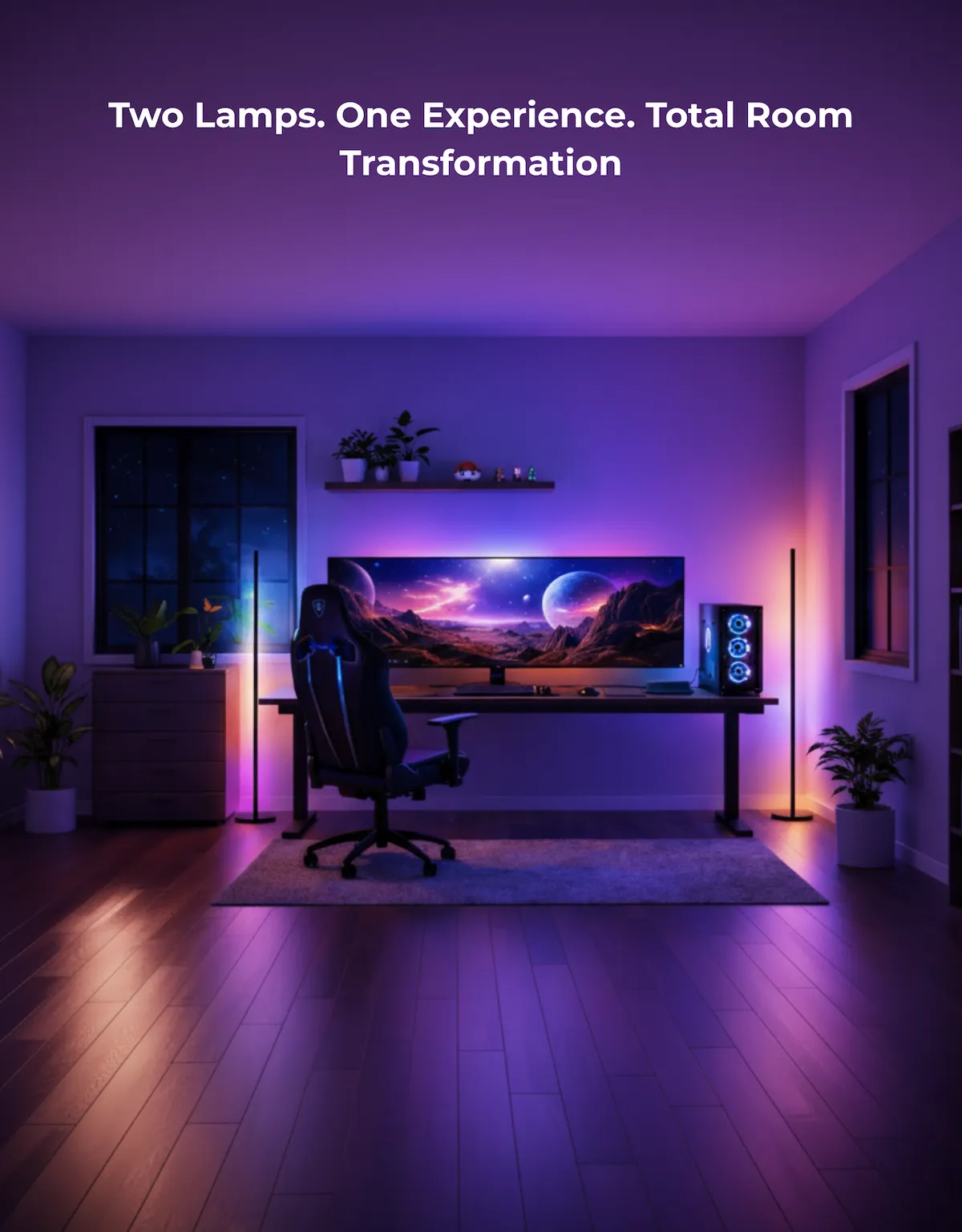 Apex Monitor Sync Floor Lamp - Image 4