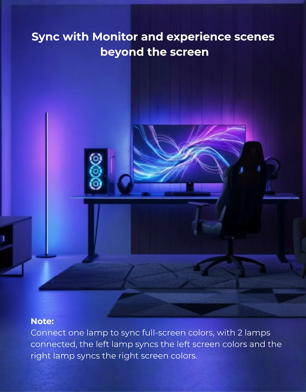 Apex Monitor Sync Floor Lamp - Image 6