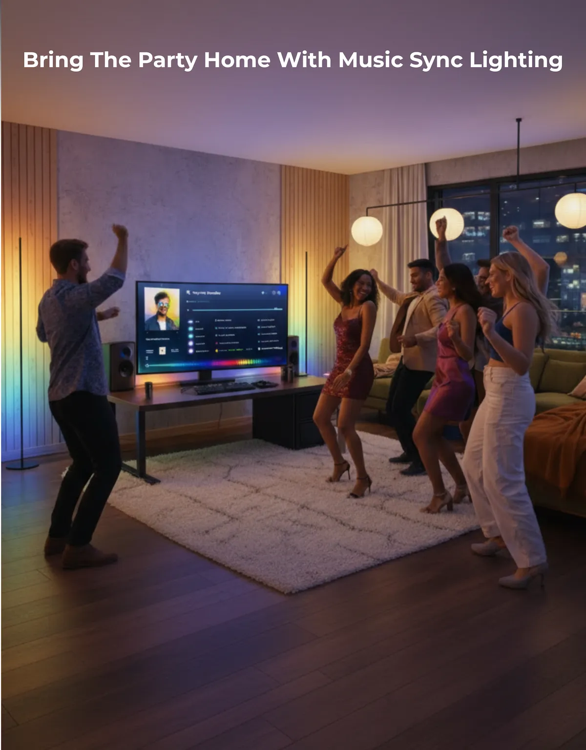 Apex Monitor Sync Floor Lamp - Image 7