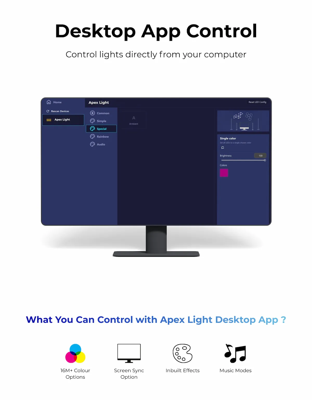 Apex Monitor Sync Floor Lamp - Image 8