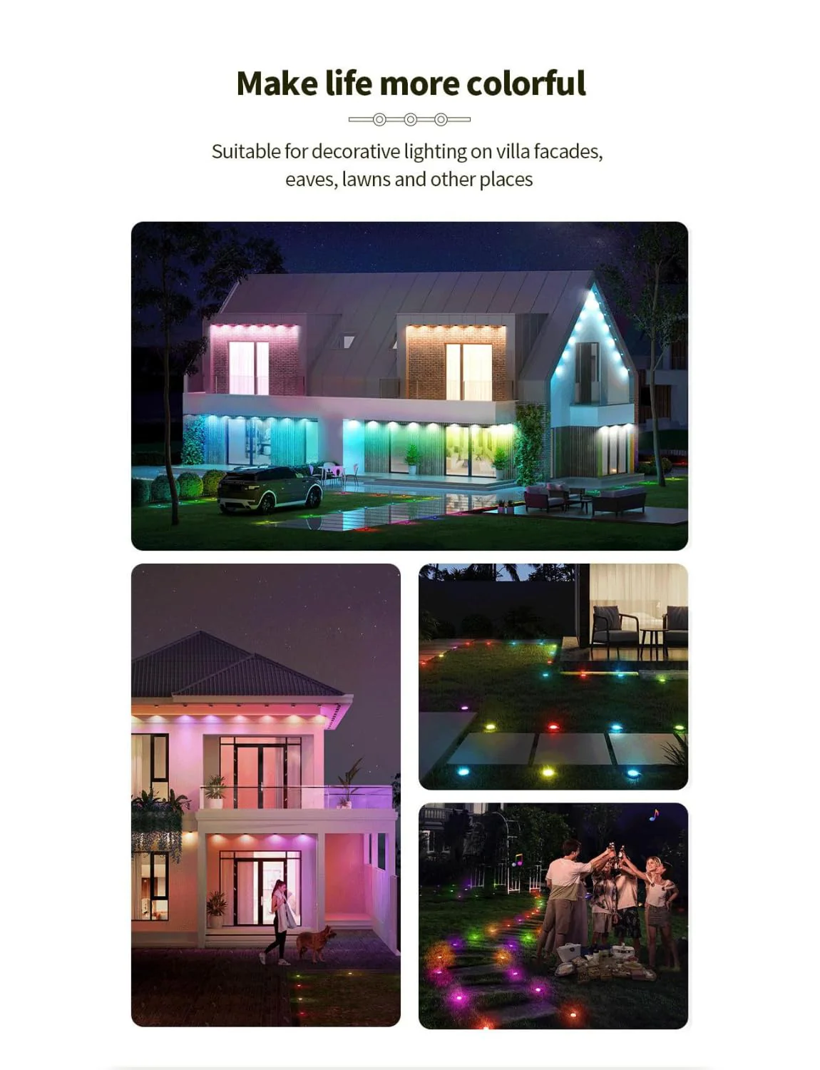Apex Permanent Outdoor String Light - Image 4