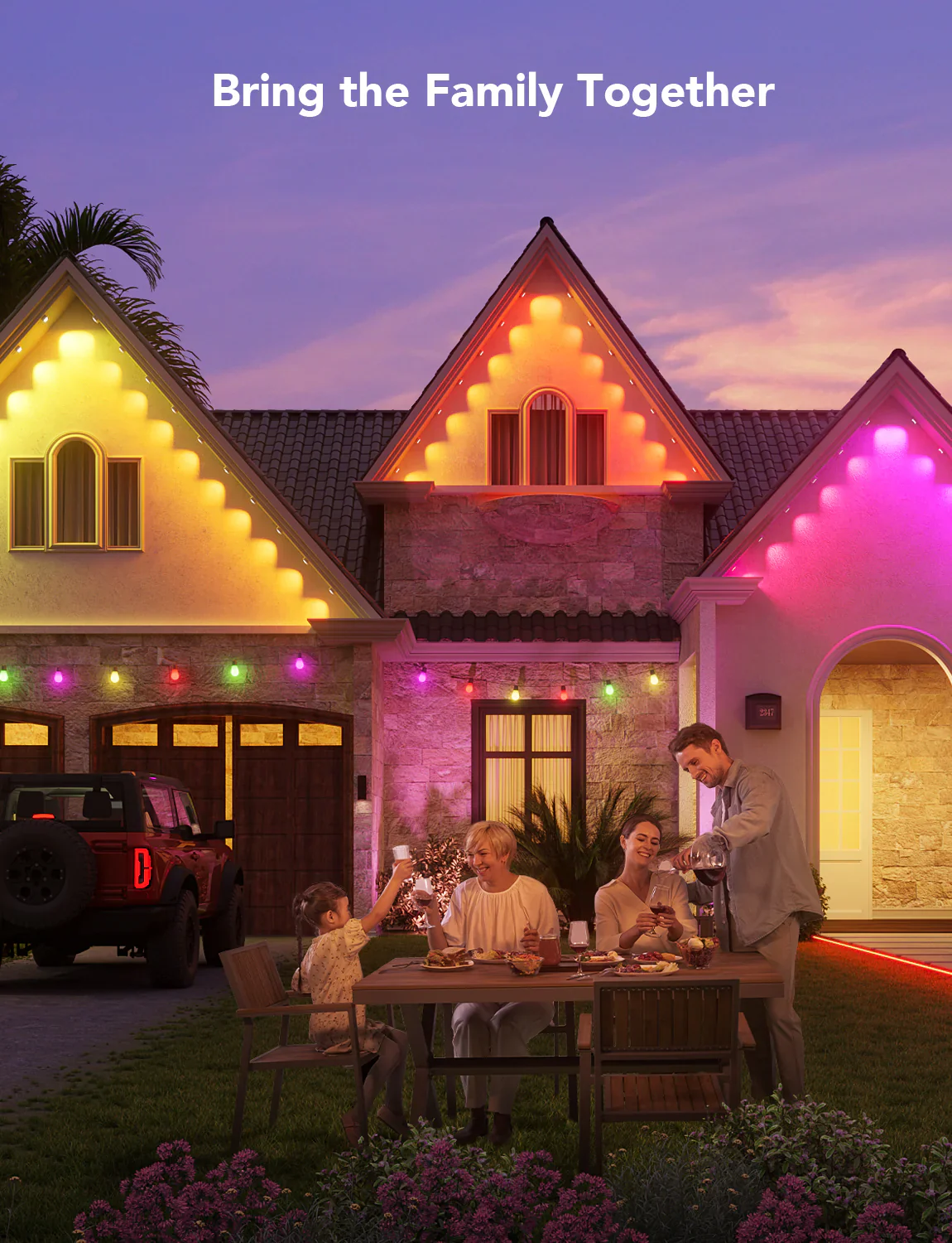 Apex Permanent Outdoor String Light - Image 7