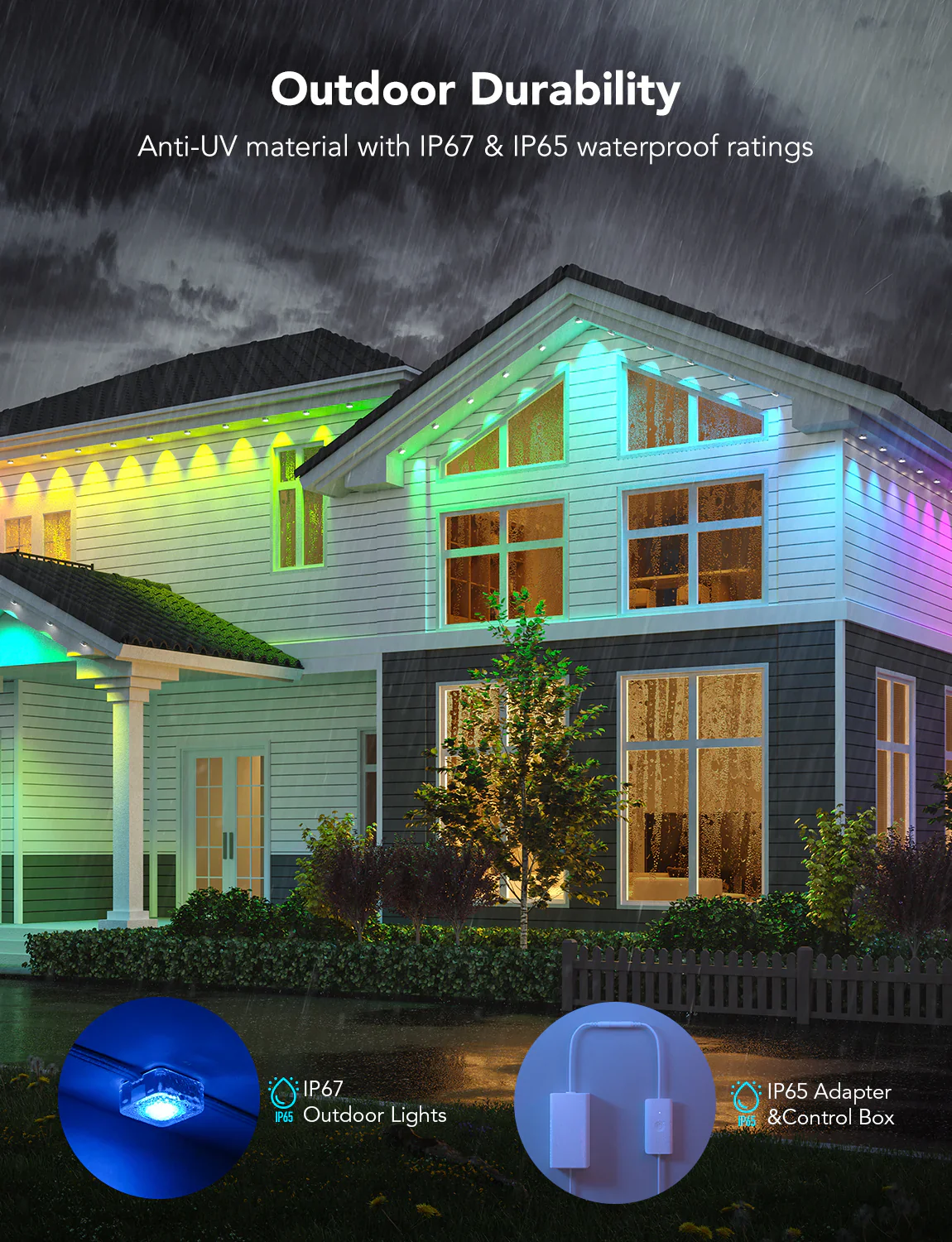 Apex Permanent Outdoor String Light - Image 9
