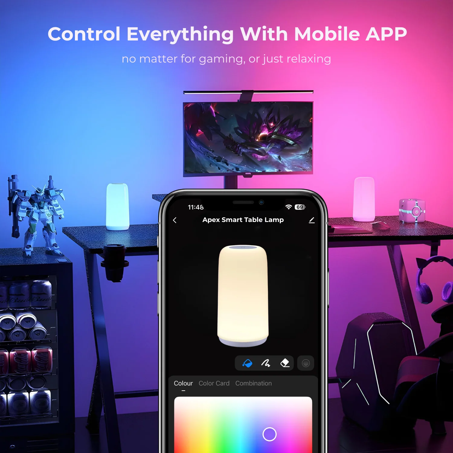Apex RGBCW Smart Table Lamp - Image 4