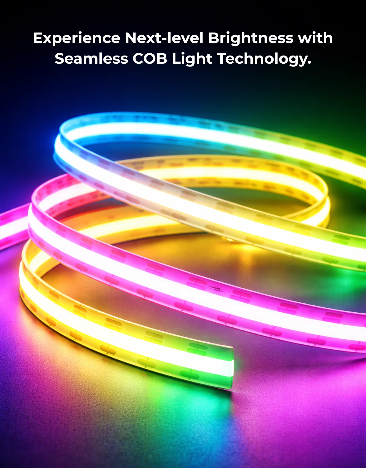 Apex RGBIC COB Led Strip light (5 M/16.4ft) - Image 6