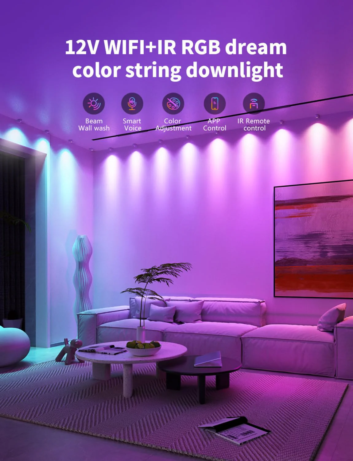 Apex RGBIC Indoor String Light - Image 6