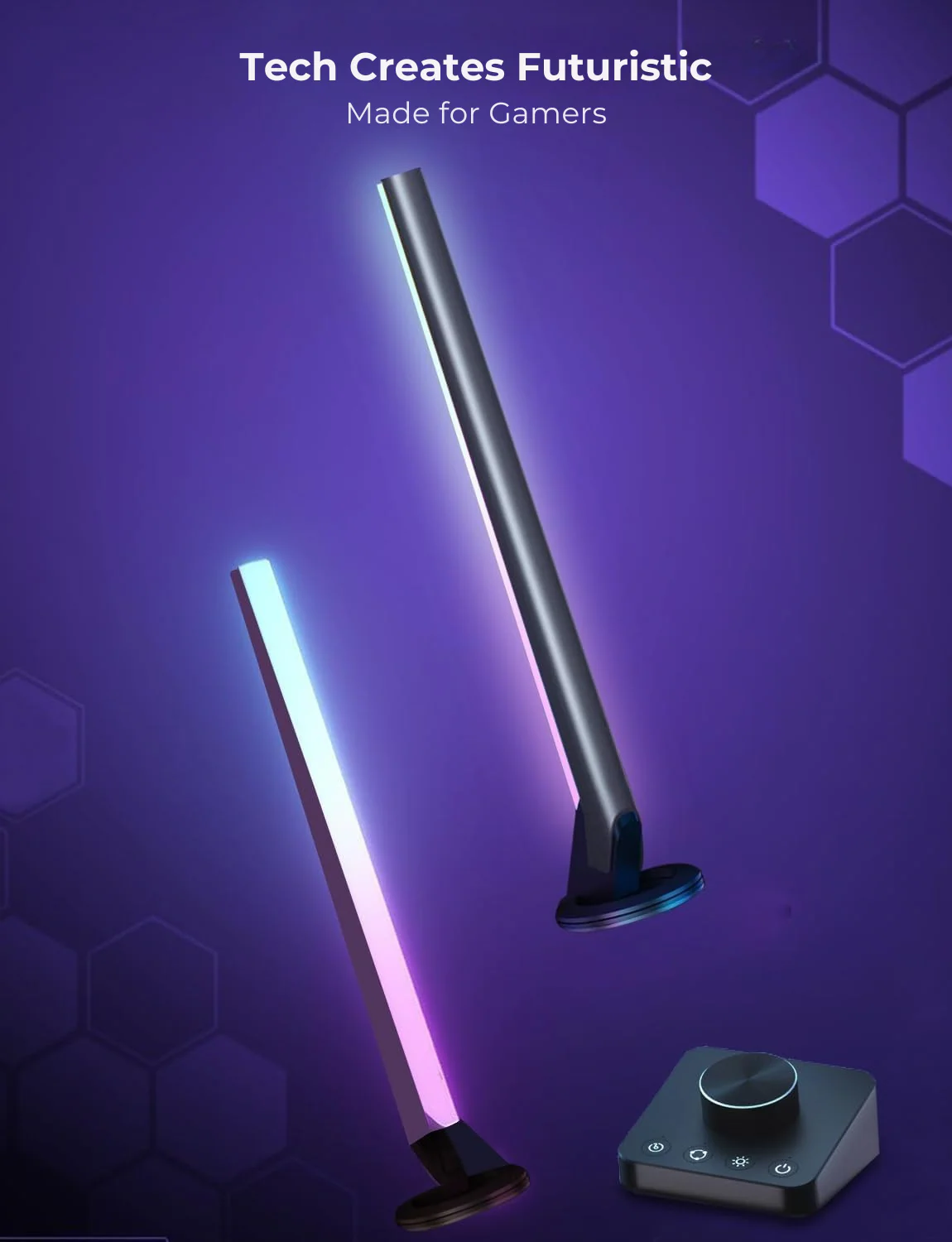 Apex Smart RGBIC Gaming Light Bars - Image 6